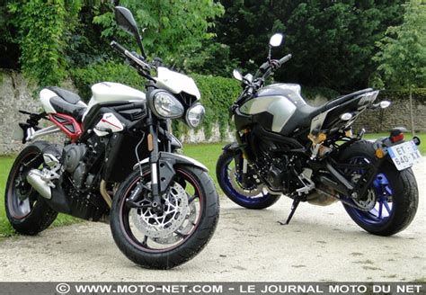 Tous Les Duels Duel Triumph Street Triple R Vs Yamaha Mt Sp