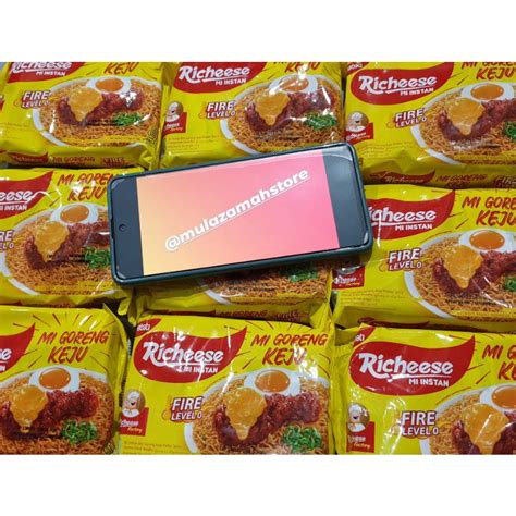 Jual Mi Goreng Kuah Ramen Rebus Kuah Keju Richeese Nabati Fire Keju