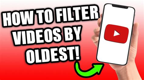 How To Filter Youtube Videos By Oldest Sort Youtube Videos By Oldest