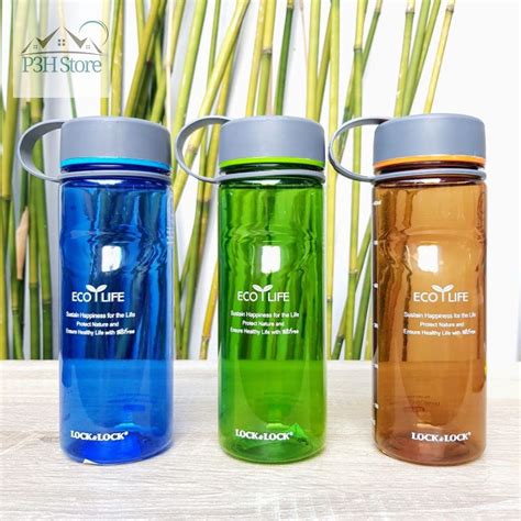 Tritan Lock Lock Eco Life Plastic Water Bottle With Capacity Ml