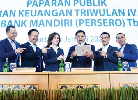 Kinerja 2022 Kinclong Bank Mandiri Torehkan Laba Bersih Rp 41 2 T