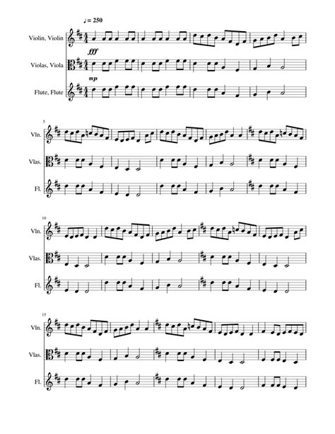 Cripple Creek Sheet Music For Flute Violin Strings Group Mixed Trio