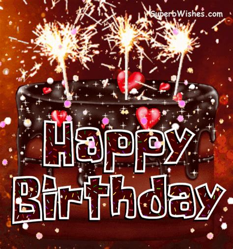 Free Happy Birthday Images Animated Birthday Gifs Superbwishes