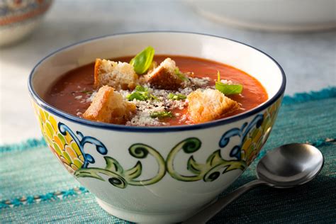 Fresh Tomato And Basil Bisque Challenge Dairy