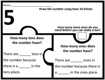 Place Value Puzzles By Caitlin Natale TPT