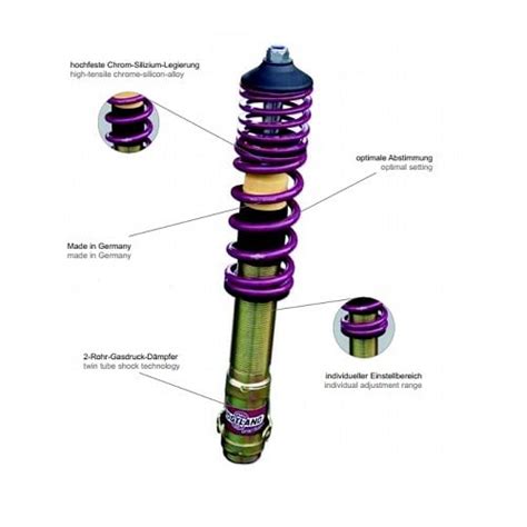 Suspensi N Roscada Vogtland Vw Golf Mk V Am Shop