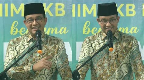 Anies Buka Suara Usai Resmi Didukung Pkb Maju Pilkada Dki Jakarta 2024