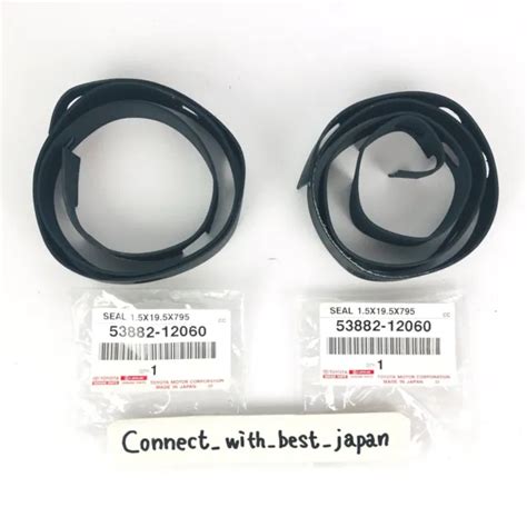 Toyota Genuine Front Fender Packing Seal Corolla Ae Cp X