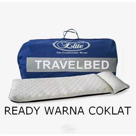 Jual Free Bantal Kasur Travel Bed Elite X Cm Kasur Tebal Gulung