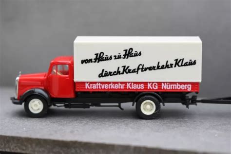 Albedo Ho Scale Vintage Mercedes Benz Lp311 Trucktrailer Kraftverkehr