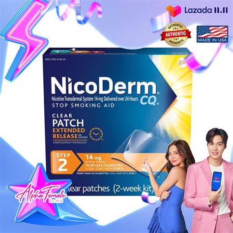 Nicoderm Cq Step Patch To Quit Smoking Mg Clear Stop Smoking Aid