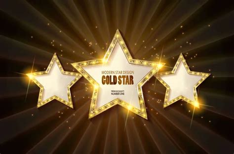 Goldstar Vector Art Stock Images Depositphotos