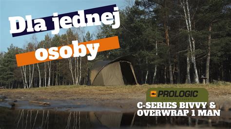 Jednoosobowy namiot karpiowy z narzutą Prologic C Series Bivvy