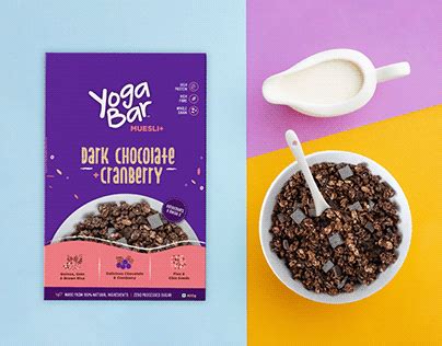 Yogabar Muesli Packaging Behance