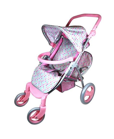 Lissi Dolls Lissi Twin Baby Doll Stroller With Car Seat And Accessories