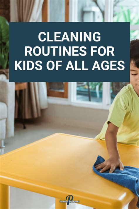 5 Tips For Creating Cleaning Routines For Kids