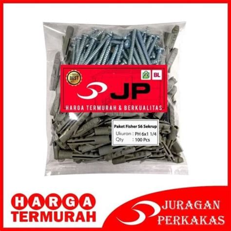 Jual Paket Fisher S Sekrup Baut Skrup Tapping Ph X Harga