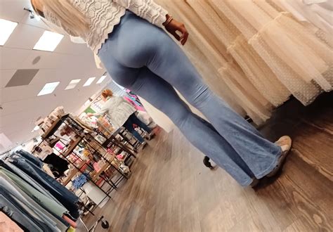 Super Hot Blonde Perfect Ass And Vtl Oc Spandex Leggings Yoga