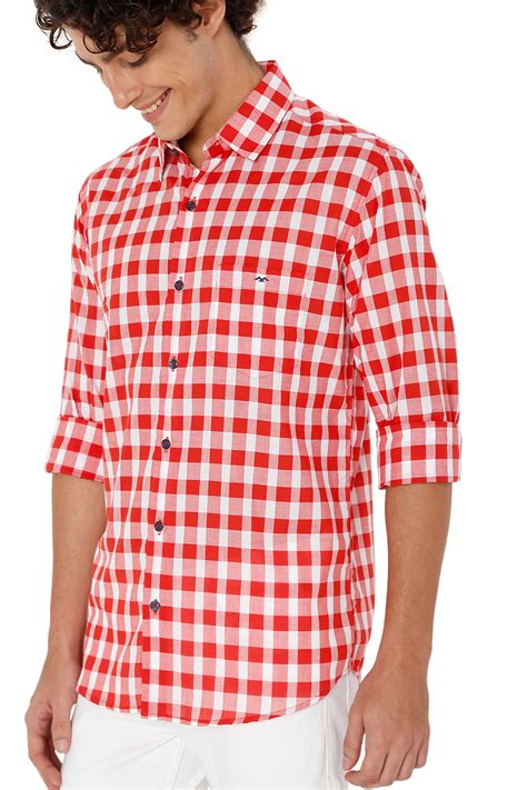 Red Chequered Shirt Atelier Yuwaciaojp