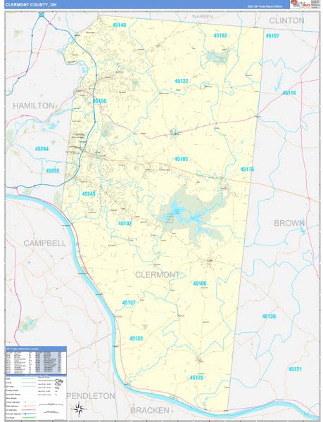 Maps Of Clermont County Ohio