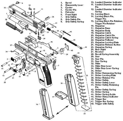 Smith And Wesson Shield Parts Diagram Shield Wesson Smith Ex