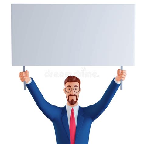 3d Man Protesting Stock Illustrations 266 3d Man Protesting Stock