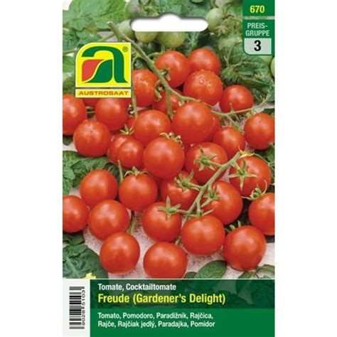 AUSTROSAAT Tomate Gardener S Delight 1 Sachet Bloomling France