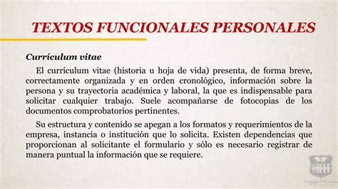 Clasificacion De Los Textos Funcionales Ppt