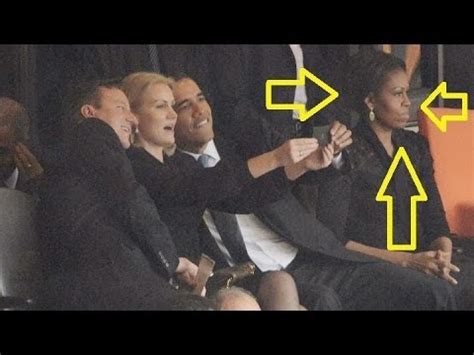 Caught On Cam Obama Poses For Selfie At Nelson Mandela S Memorial