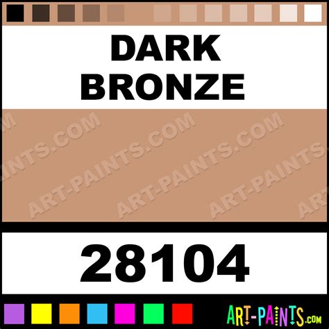 Dark Bronze Artist Airbrush Spray Paints - 28104 - Dark Bronze Paint ...