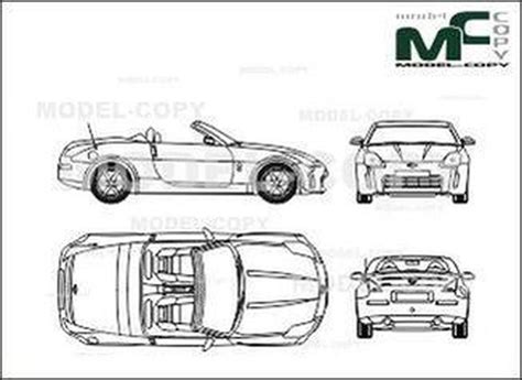 Nissan 350z Nismo Side Sportscar Car Svg Clip Art Graphic