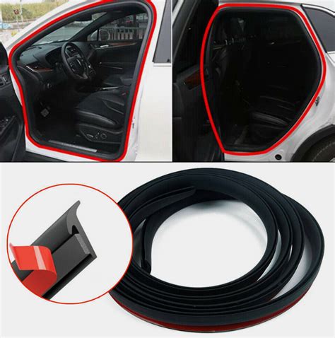 P Shape Rubber Weather Seal Hollow Universal Car Door Strip