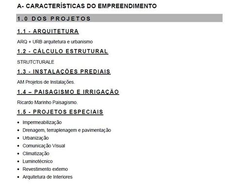 Rico Navalha Oferta De Emprego Memorial Descritivo De Projeto De