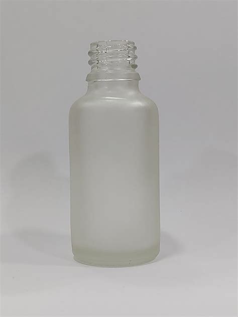 Ml Clear Frosted Glass Dropper Bottle