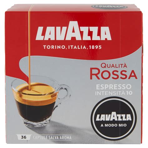 Lavazza A Modo Mio Qualita Rossa Capsule caffè 36 pezzo i Carrefour