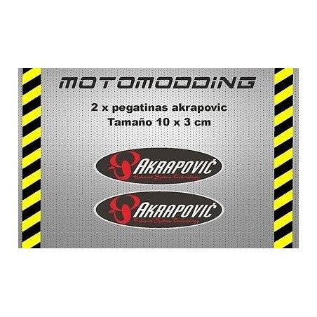 Pegatinas Akrapovic 2 Vinilo