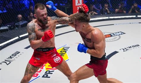 Ksw Oskar Szczepaniak Pokona Adriana Zieli Skiego Inthecage Pl