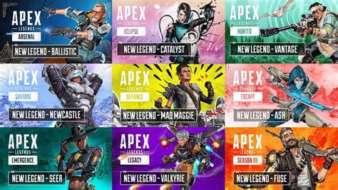 Apex Legends All Characters Trailers 4k Youtube