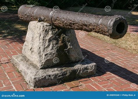 Cannon from Colony of Maryland, 1634 Stock Photo - Image of colonial ...