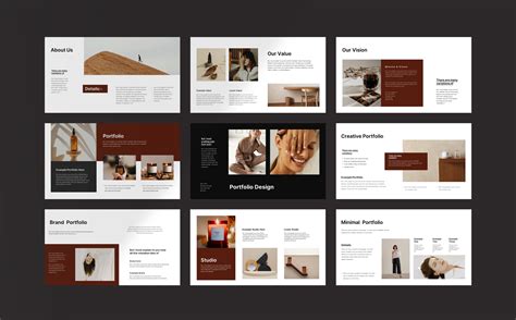 Minimal Creative Portfolio Presentation Template