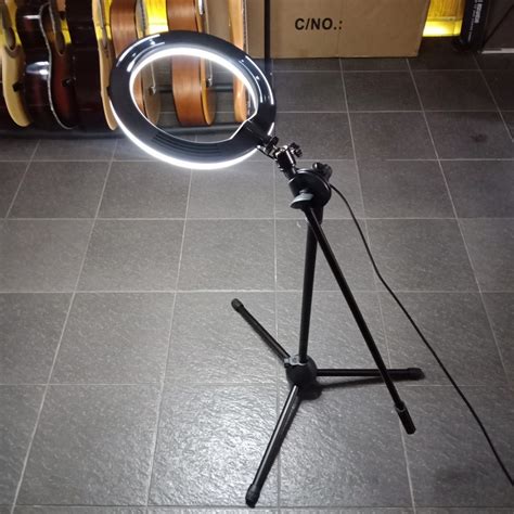 Jual Ring Light 26 Cm 3 Warna 360 Degree Ring Light Tripod 2 Tiang 2