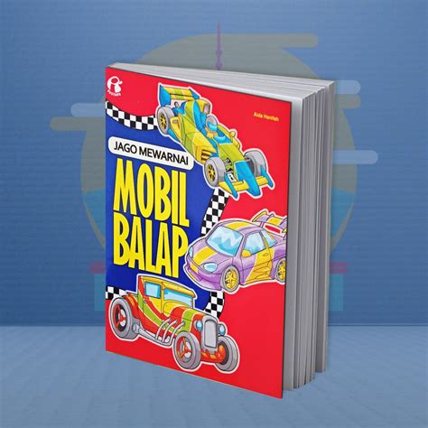 Jual BUKU ANAK TK PAUD JAGO MEWARNAI MOBIL BALAP Shopee Indonesia