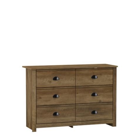 Geordano Drawer Knotty Oak Dresser In In In