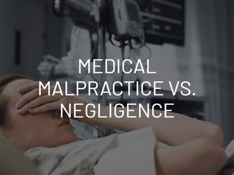 Difference Between Negligence And Malpractice