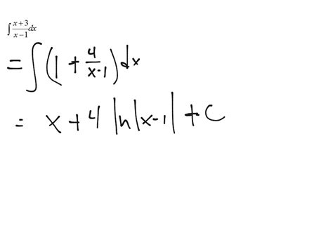 Integration By Partial Fractions Part 2 Math Calculus Integrals Ap Calc Integration Showme