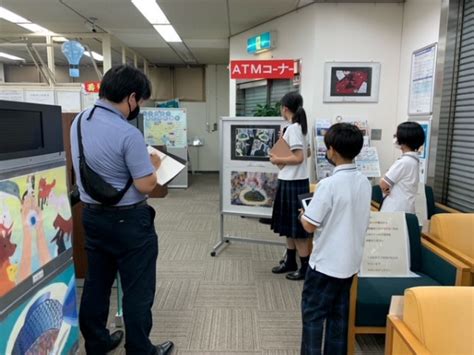 佐賀龍谷学園 龍谷中学校「sdgs絵画作品展」を開催しています！ 佐賀支店 Withyou支店ブログ