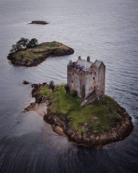 Castle Stalker in Scotland