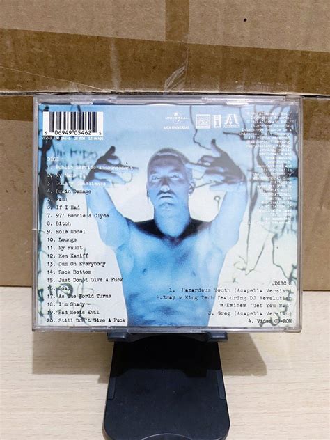 Eminem The Slim Shady Lp Special Edition Cd And Video Cd Rom 1999 2 Disc Hobbies And Toys