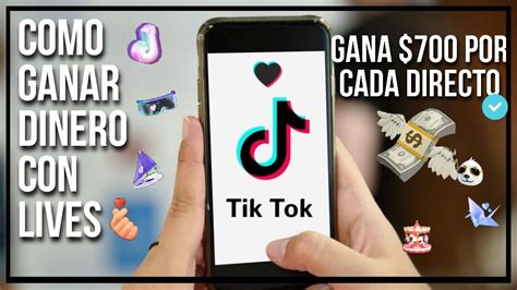 Como Ganar Dinero Haciendo Lives En Tiktok 2022 Gana 700 Por Cada Directo Youtube