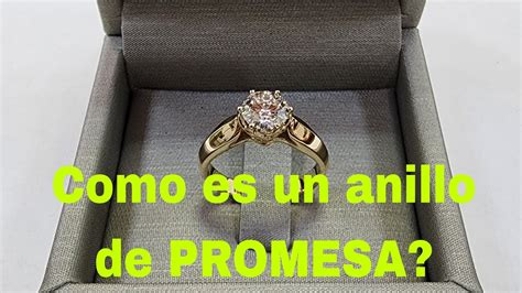 Como Es Un ANILLO DE PROMESA Y CUANDO SE ENTREGA YouTube